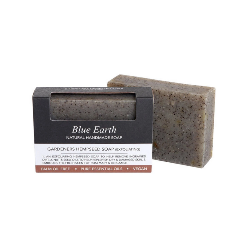 Blue Earth Gardener Hempseed Natural Handmade Soap 85gm