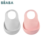 Beaba Set of 2 Silicone Bib