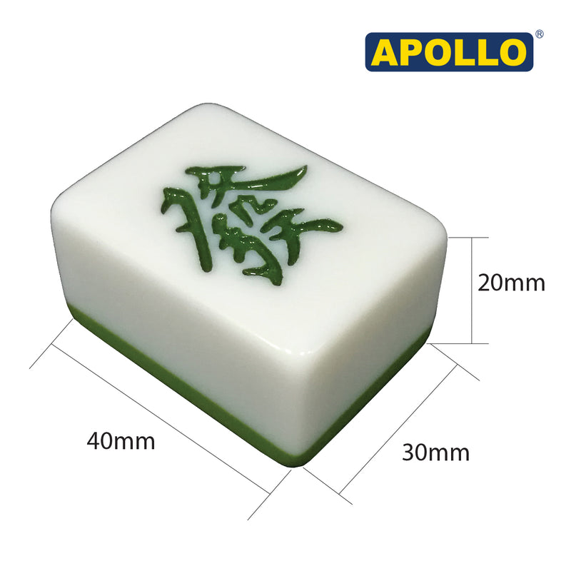 APOLLO Mahjong Domestic Hand Kneading/ Manual play set-Green