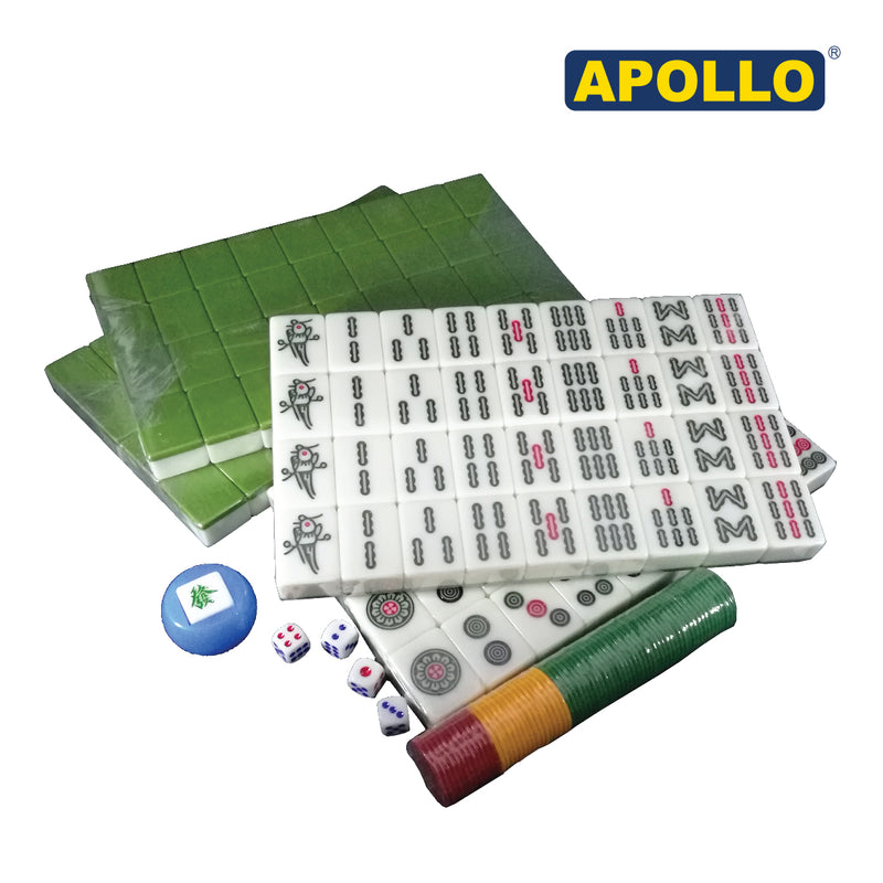 APOLLO Mahjong Domestic Hand Kneading/ Manual play set-Green