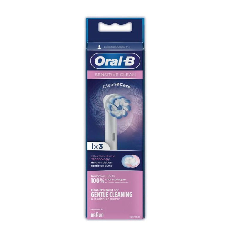 Oral-B EB60-3 超細毛護齦刷頭3支裝