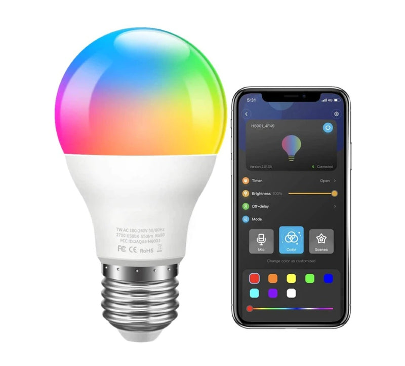 Govee 智能 LED 燈泡 7W / E27 (RGB)