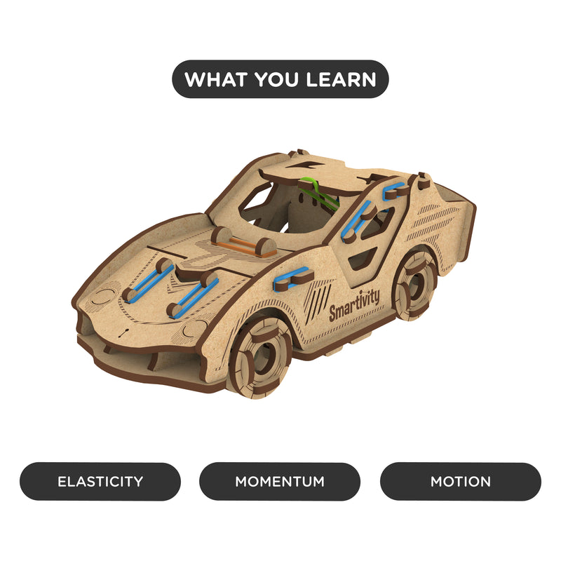 Smartivity STEM Wheels 跑車 - STEM兒童教育益智玩具