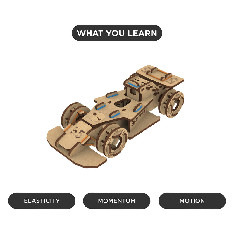 Smartivity STEM Wheels 方程式賽車 - STEM兒童教育益智玩具