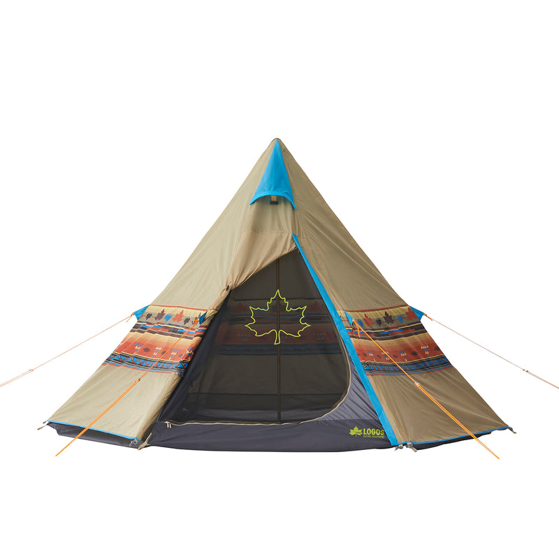 LOGOS 印第安金字塔帳篷套裝 Navajo Teppe 300-BB  (包括內墊和地墊）