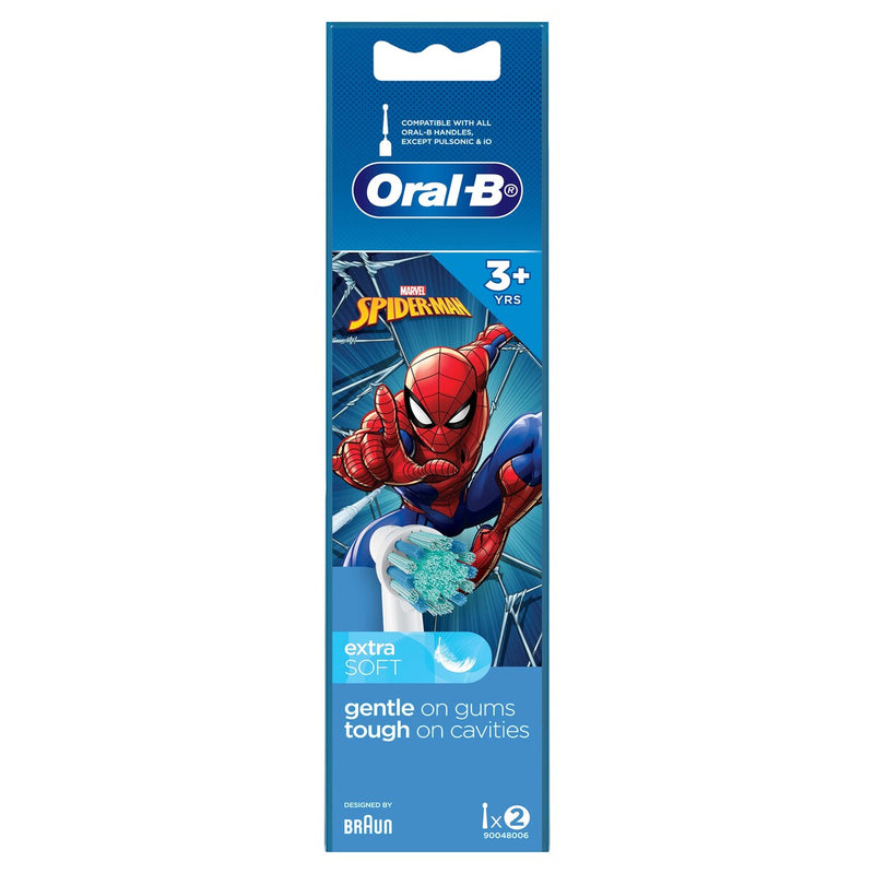 Oral-B EB10 兒童刷頭2支裝 (蜘蛛俠)