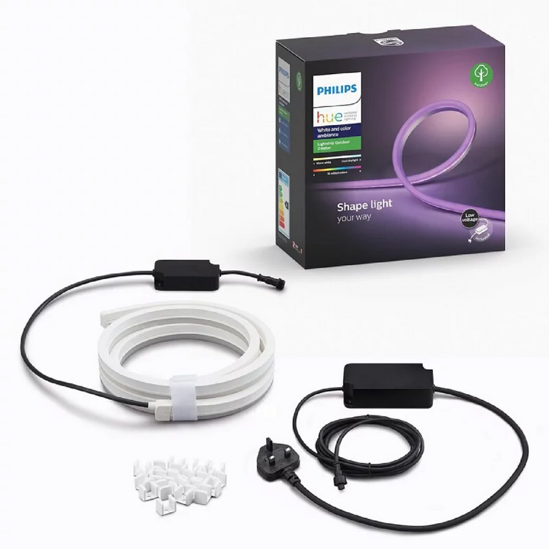PHILIPS Hue White and Colour Ambiance Weatherproof Lightstrip Outdoor (2m)