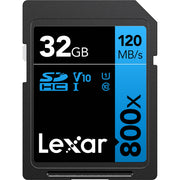 Lexar High-Performance 800x SDHC 記憶卡 32GB