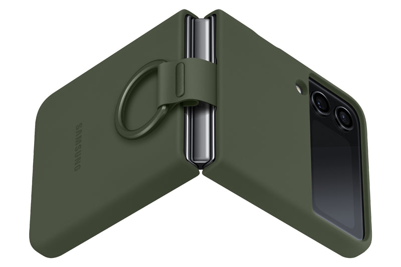 SAMSUNG 三星電子 Galaxy Z Flip4 矽膠薄型背蓋(附指環扣)