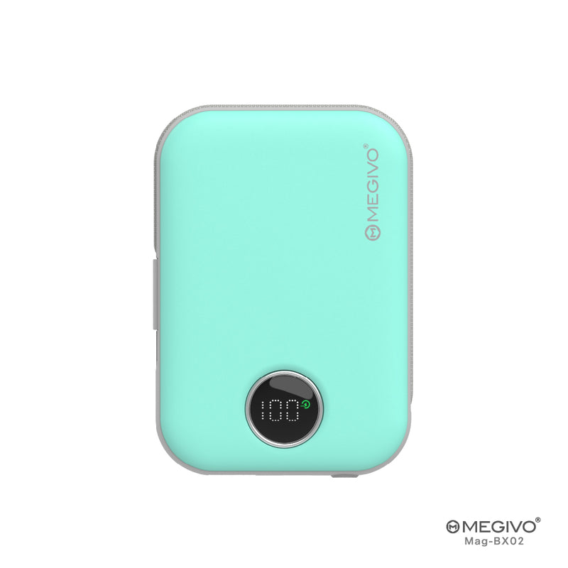 Megivo Mag-BX02 10,000mAh Magnetic Wireless Mobile Charger