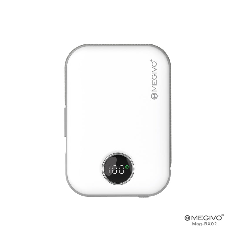 Megivo Mag-BX02 10,000mAh Magnetic Wireless Mobile Charger