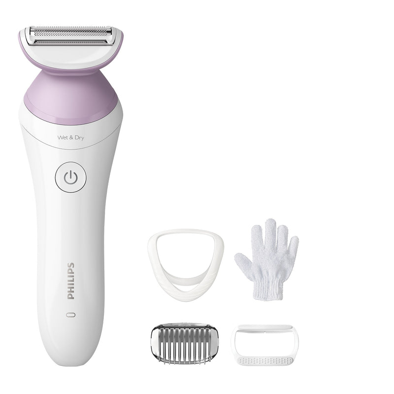 PHILIPS Cordless Lady Shaver Series 6000 with Wet and Dry use BRL136/00