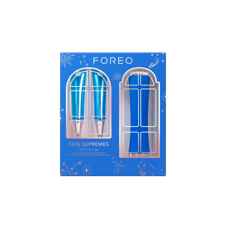 FOREO 至臻煥膚節日套裝 - 艾絲帕達-藍光美顏凈膚儀  F1184