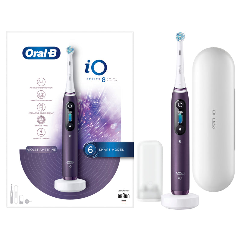 Oral-B IO Series 8 充電電動牙刷(特別版紫色)