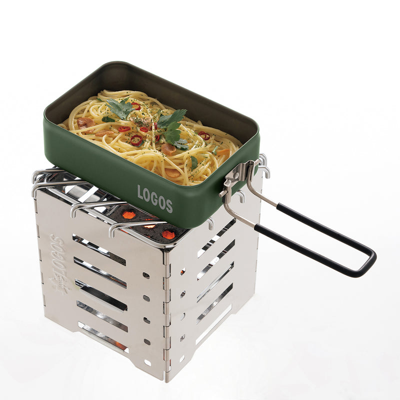 LOGOS 可折叠烹調煮食飯盒