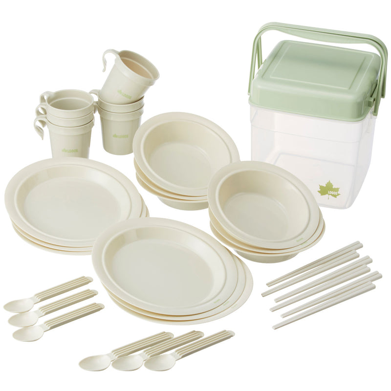 LOGOS Dinnerware Set for 6 with Box