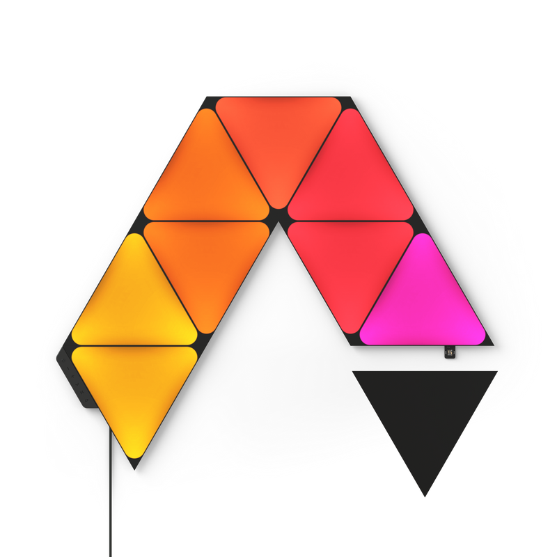 Nanoleaf Ultra Black Triangle Expansion Pack 三角形智能照明燈板 (3 塊補充裝) (限量版） 智能照明
