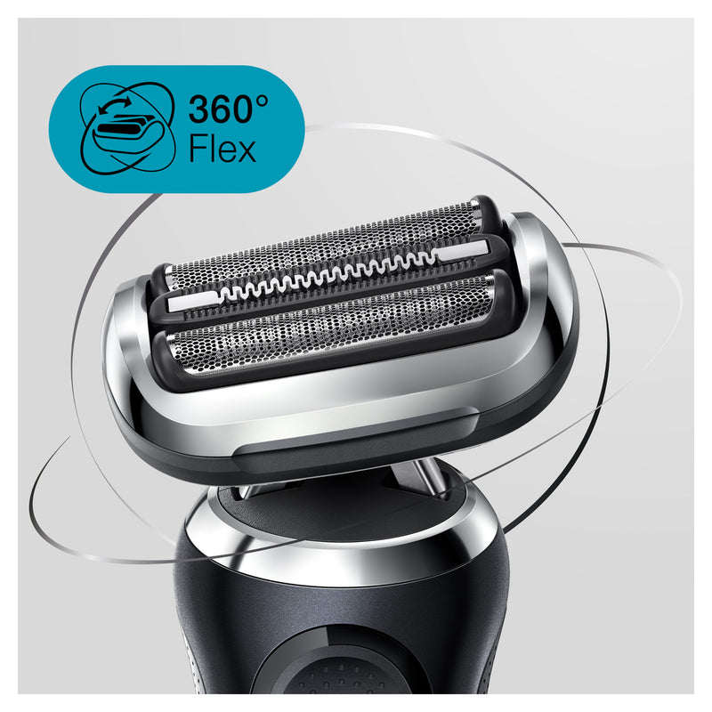 BRAUN 71-N7200cc 360 ° Flex-Series 7 smart electric shaver