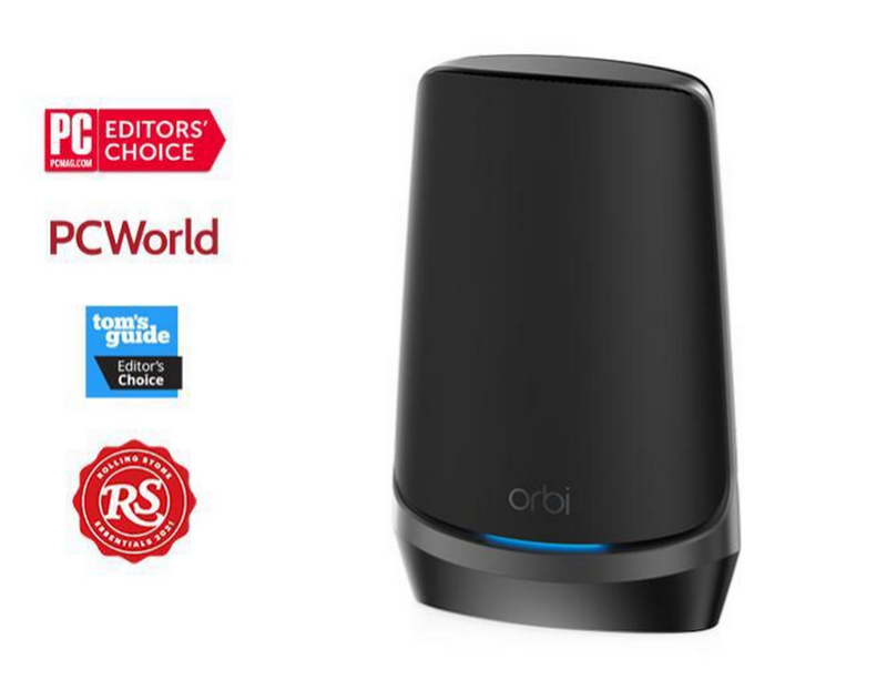 NETGEAR RBSE960B Orbi Mesh WiFi 6E 四頻無線衛星機 黑色