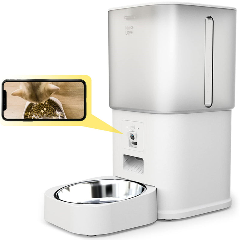 HHOLove Automatic Cat Feeder with Camera