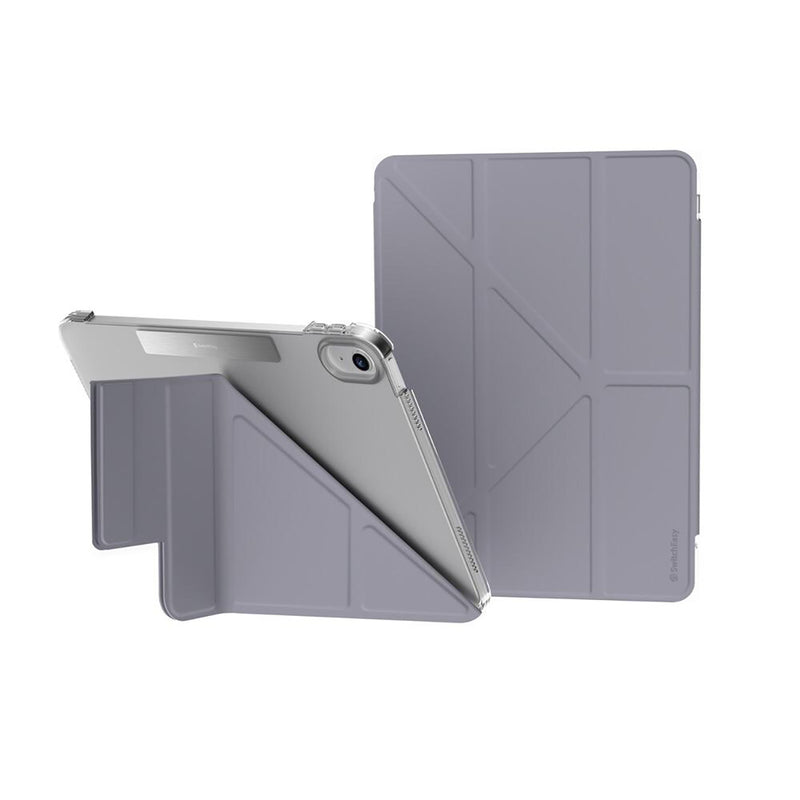 SwitchEasy Origami Nude for iPad (第10代 2022) 全方位支架透明背蓋保護殼