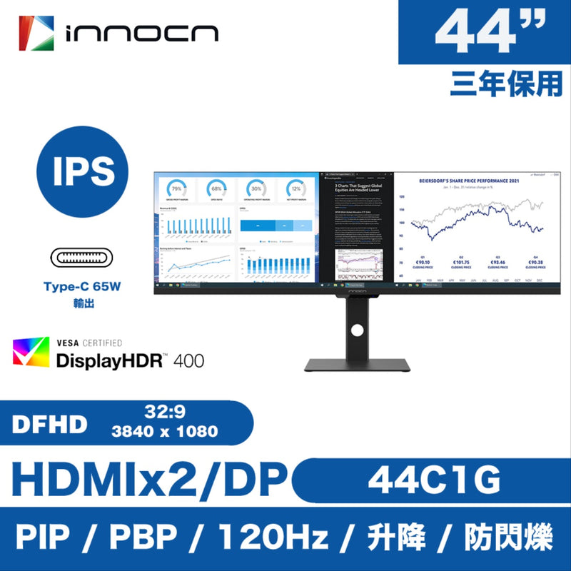 INNOCN 44C1G 44" Ultrawide  Monitor