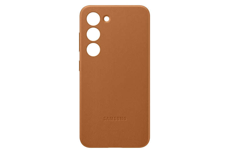 SAMSUNG 三星電子 Galaxy S23 皮革保護殼 手機外殼
