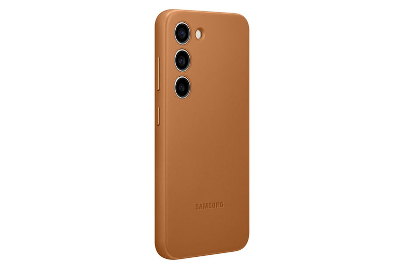SAMSUNG 三星電子 Galaxy S23 皮革保護殼 手機外殼
