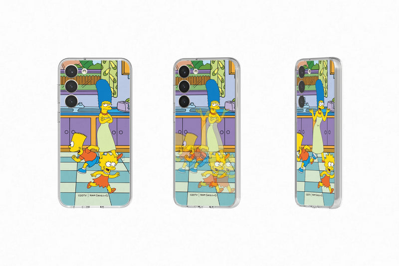 SAMSUNG LENTICULAR PLATE_THE SIMPSONS  for S23+ Frame Case Mobile Phone Case