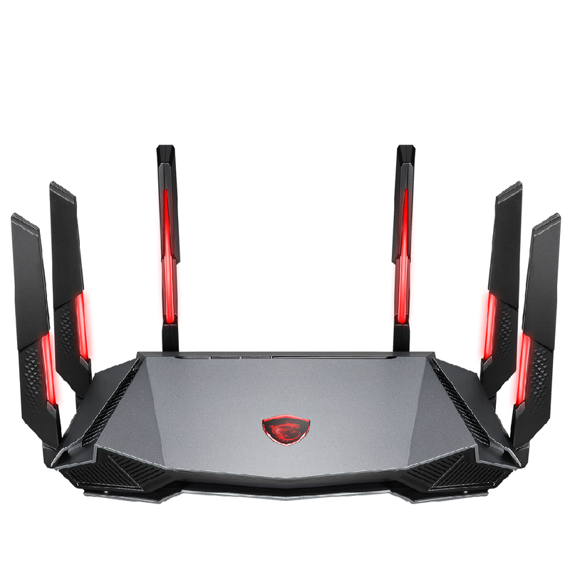 MSI 微星 RadiX AXE6600 WiFi 6E 三頻電競路由器