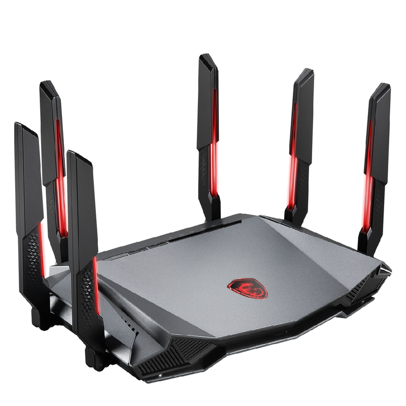 MSI 微星 RadiX AXE6600 WiFi 6E 三頻電競路由器