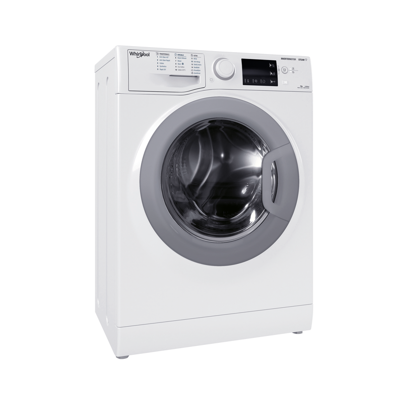 WHIRLPOOL 惠而浦 CWNB7002GWG 7公斤 1200轉 SteamFit纖薄前置式洗衣機