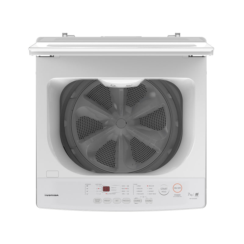 TOSHIBA 東芝 AW-M731APH(WW) 全自動洗衣機 (6.3公斤700轉 結合高低水位) 日本式洗衣機