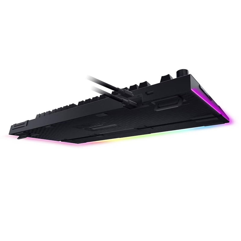 Razer 雷蛇 BlackWidow V4 Pro 有線機械軸遊戲鍵盤 (黃軸)