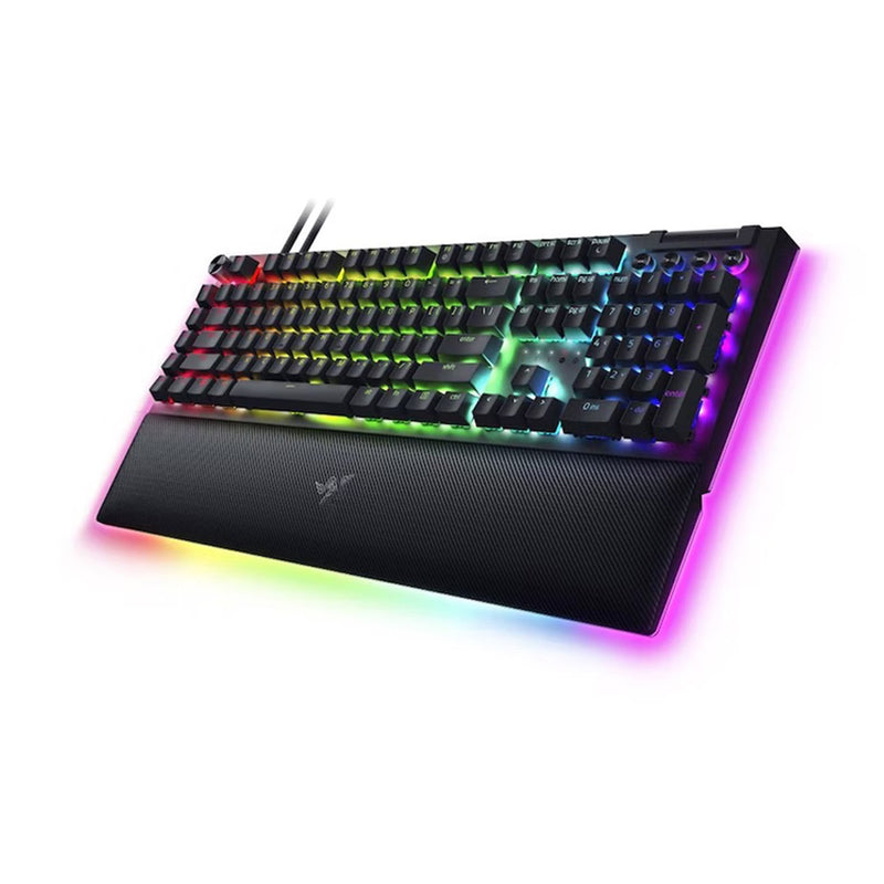 Razer 雷蛇 BlackWidow V4 Pro 有線機械軸遊戲鍵盤 (黃軸)