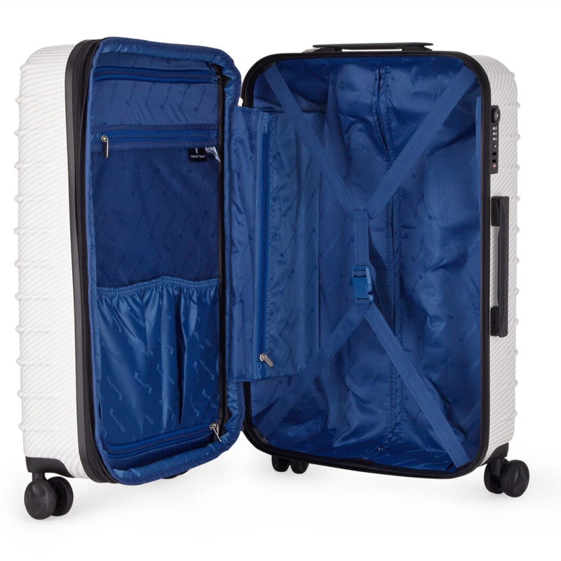 Daycrown 802 Carbon Fibre Pattern Suitcase