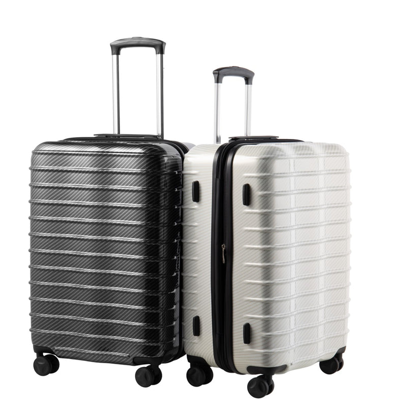 Daycrown 802 Carbon Fibre Pattern Suitcase