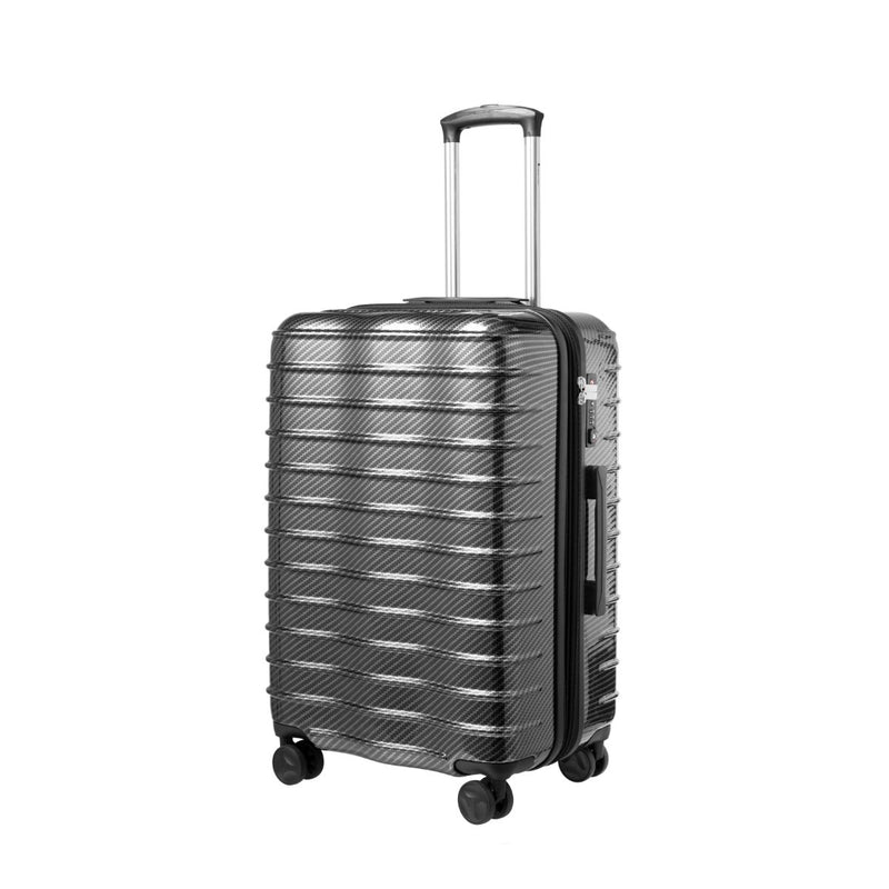 Daycrown 802 Carbon Fibre Pattern Suitcase