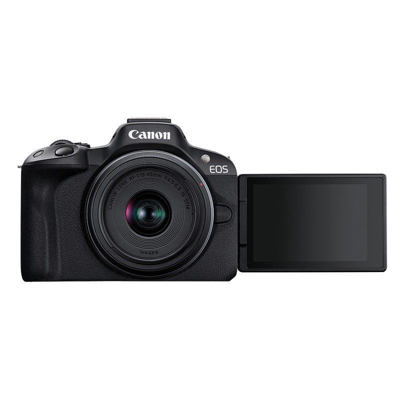 CANON EOS R50 RF-S 18-45mm f/4.5-6.3 IS STM Kit Mirrorless Changeable Lens Camera