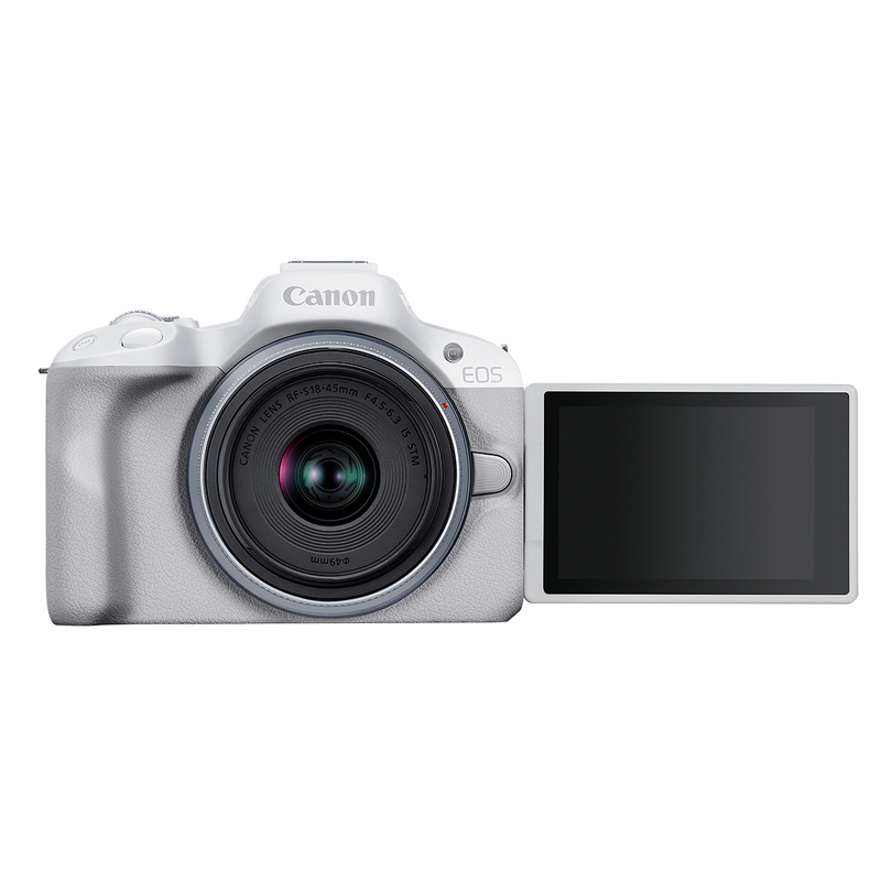 CANON 佳能 EOS R50 RF-S 18-45mm f/4.5-6.3 IS STM 套裝 無反光鏡可換鏡頭相機