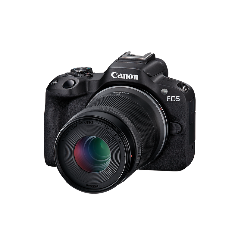 CANON EOS R50 RF-S 18-45mm f/4.5-6.3 IS STM 及 RF-S 55-210mm f/5-7.1 IS STM Kit Mirrorless Changeable Lens Camera