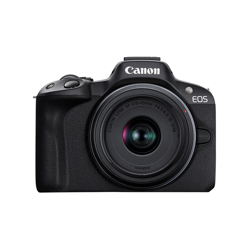 CANON EOS R50 RF-S 18-45mm f/4.5-6.3 IS STM 及 RF-S 55-210mm f/5-7.1 IS STM Kit Mirrorless Changeable Lens Camera