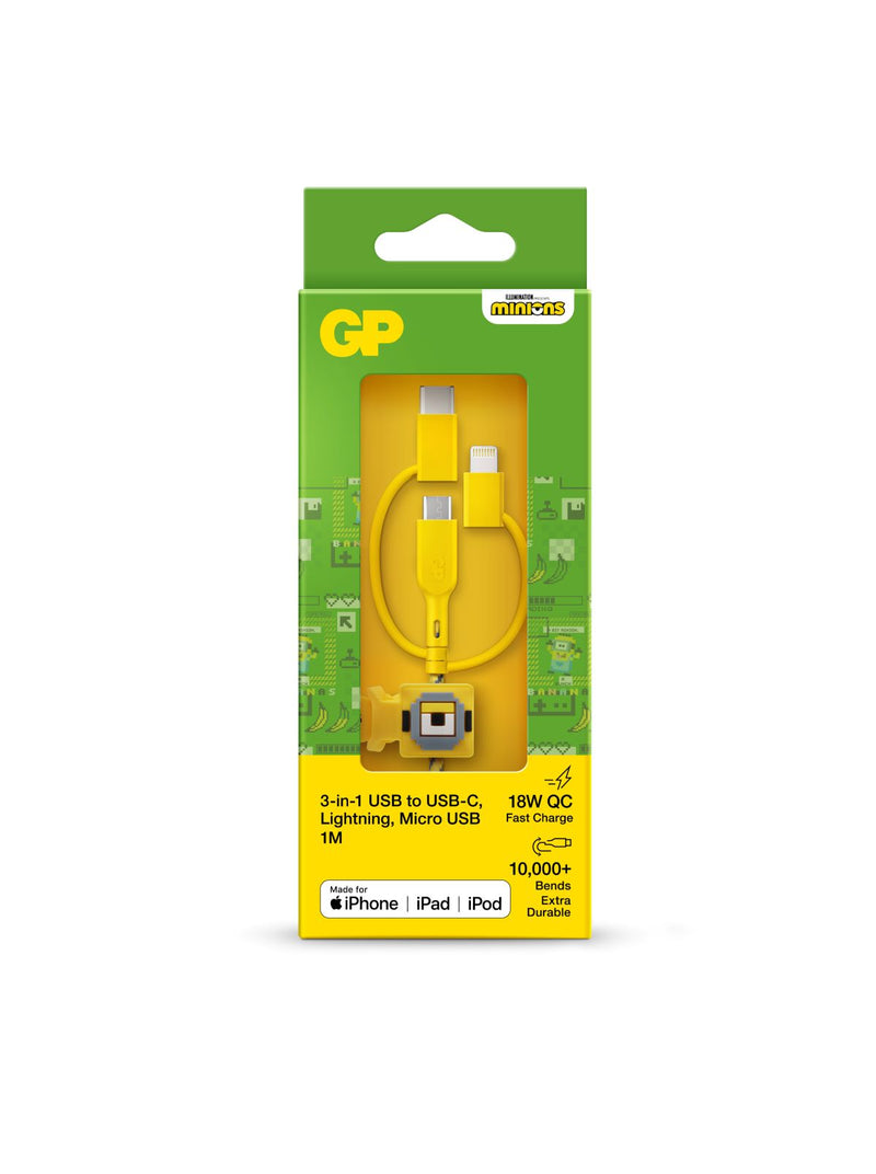 GP Minions 3in1 Cable 1M