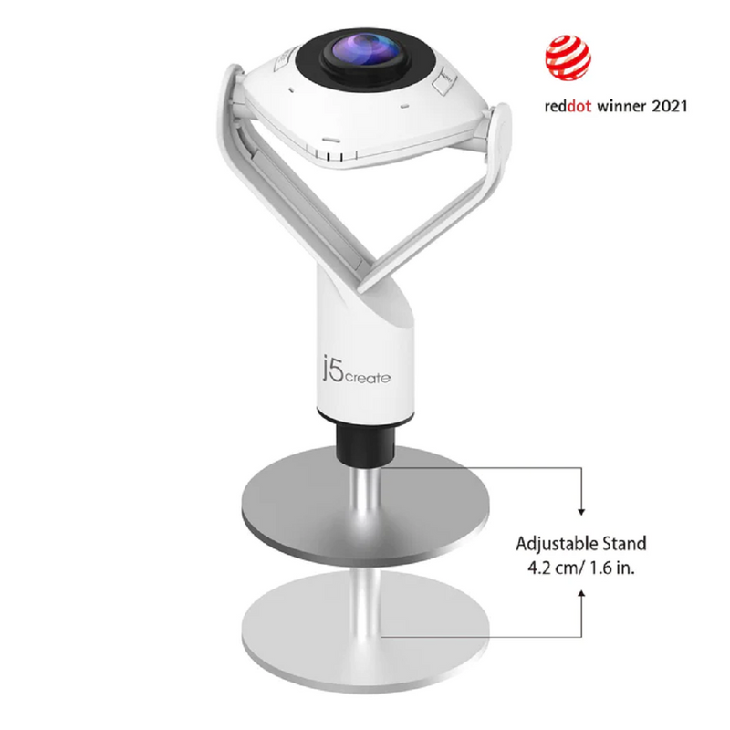 j5 create JVCU360 360° All Around USB Webcam