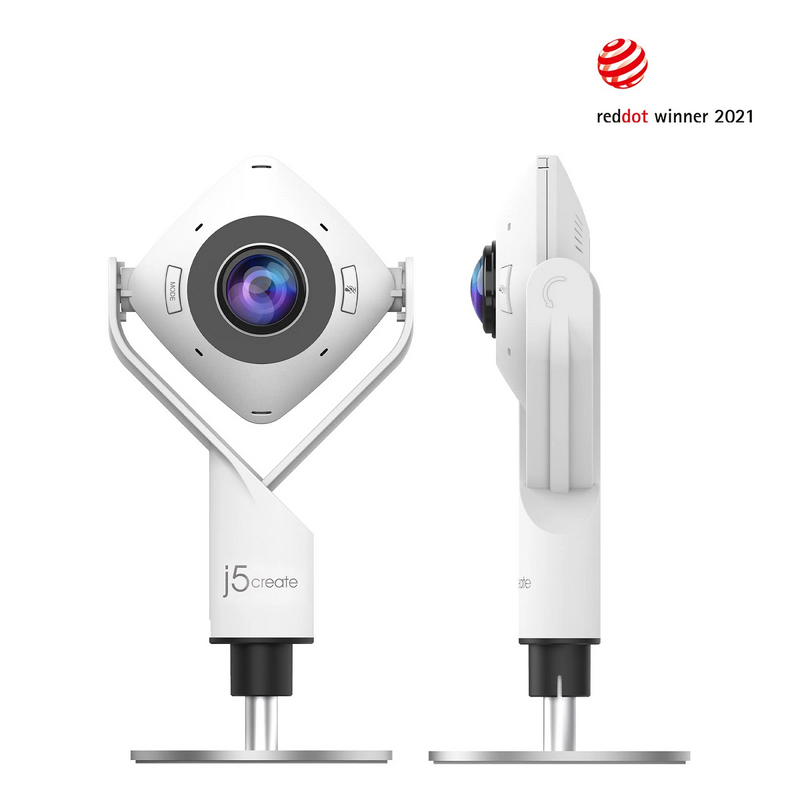 j5 create JVCU360 360° 全方位視像會議 USB Webcam 網路攝影機