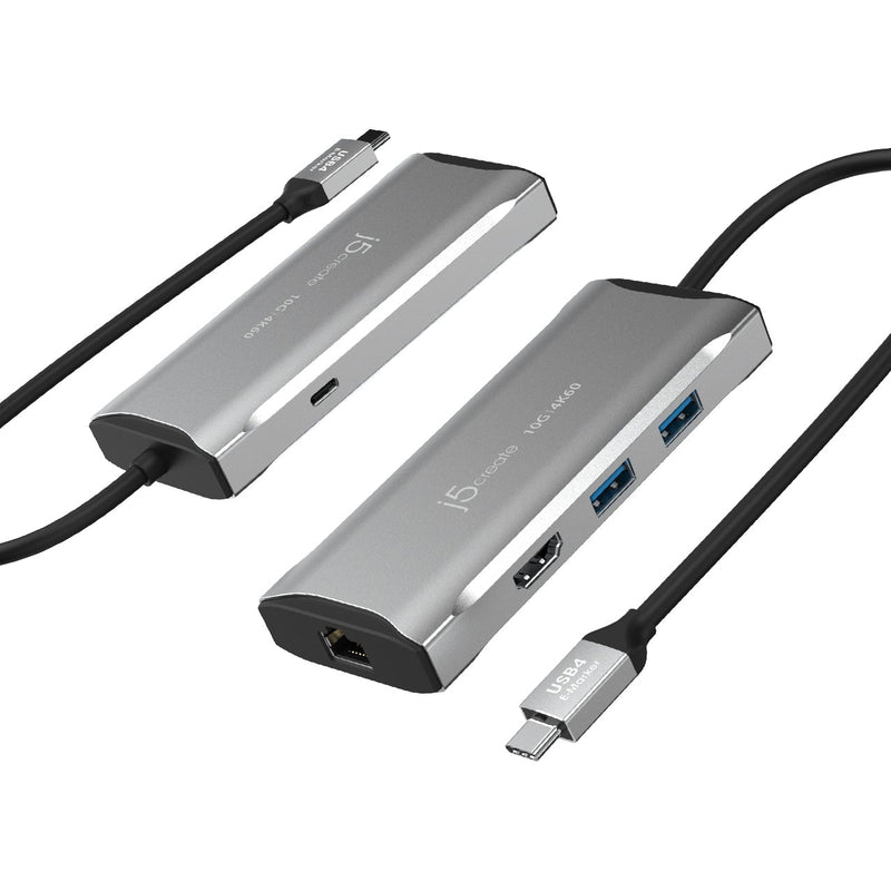 j5 create JCD392 4K60 USB-C Gen2 6-in-1 Hub