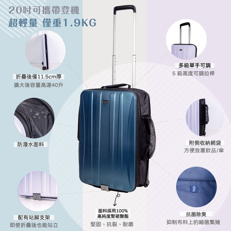 gimes Foldable Suitcase