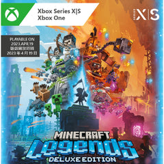 MICROSOFT Minecraft Legends (Digital Code)  Xbox Series X｜S and Xbox One - Deluxe Edition