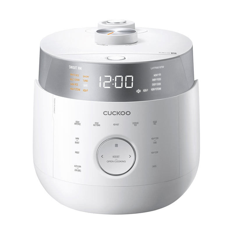 CUCKOO CRP-LHTR0610FW IH Twin Pressure Multi GABA Rice Cooker