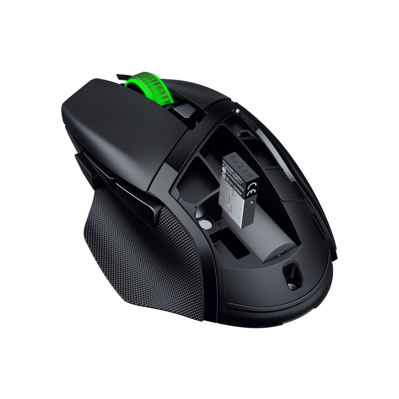 Razer Basilisk V3 X HyperSpeed - Customizable Wireless Gaming Mouse with RGB Lighting